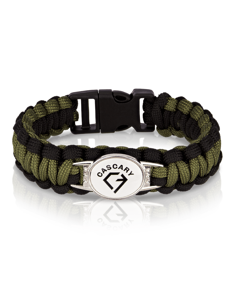 cascary armband heavy green black limited 21cm cy hab 010 CASCARY 💎 Armband heavy - Green-Black - LIMITED 01-50/50