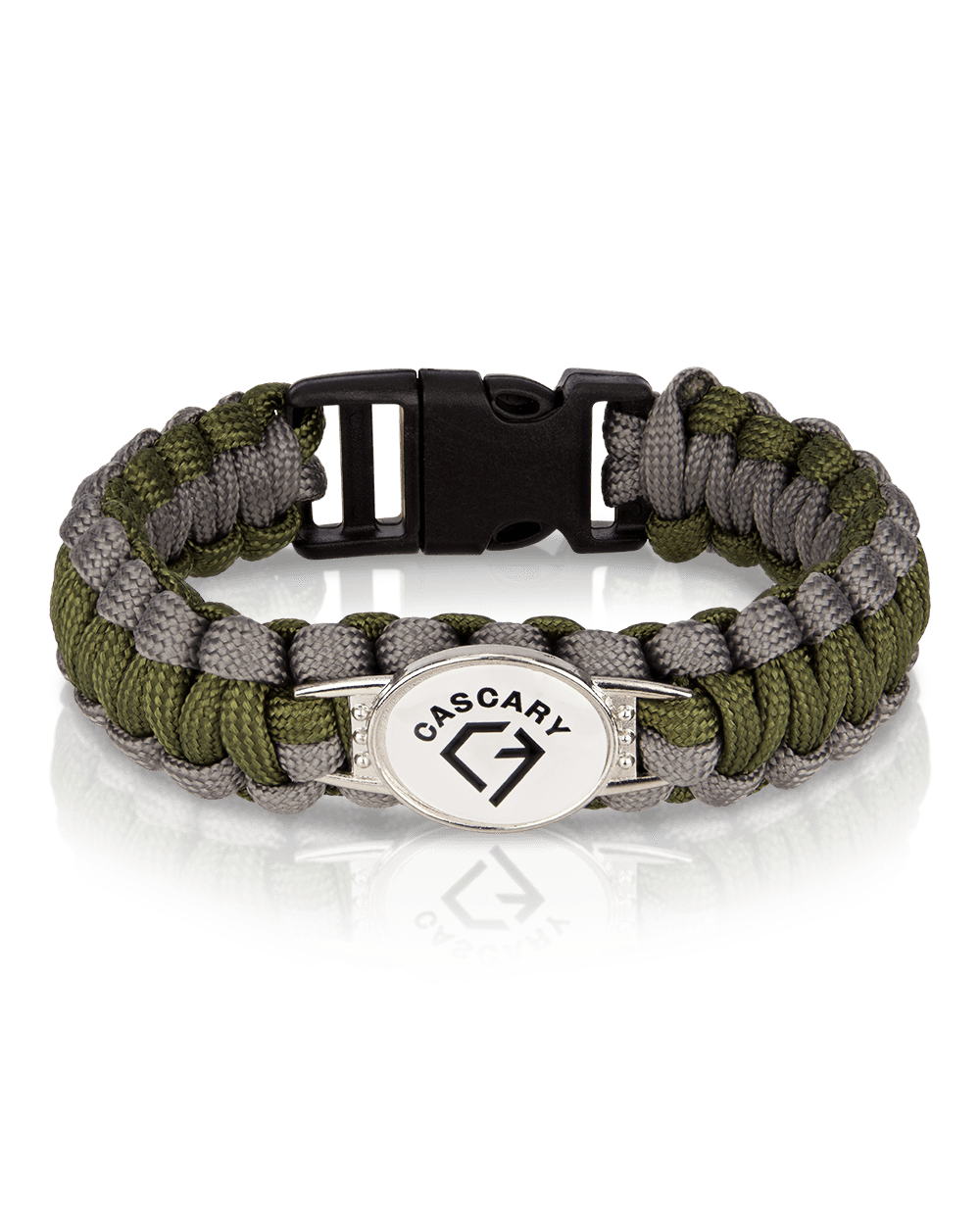 cascary armband heavy green gray limited 21cm cy hab 009 CASCARY 💎 Armband heavy - Green-Gray - LIMITED 01-50/50