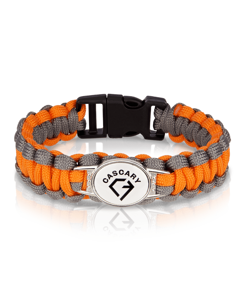 cascary armband heavy orange gray limited 21cm cy hab 006 CASCARY 💎 Armband heavy - Orange-Gray - LIMITED 01-50/50