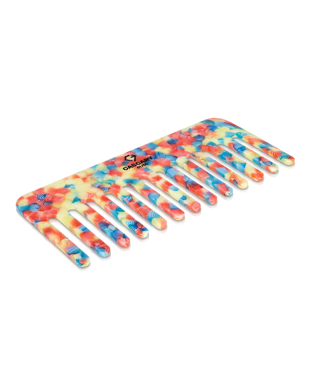 cascary haarkamm beach red 13x6cm cy hk 016 CASCARY 💎 Haarkamm - Beach Red - LIMITED 01-50/50