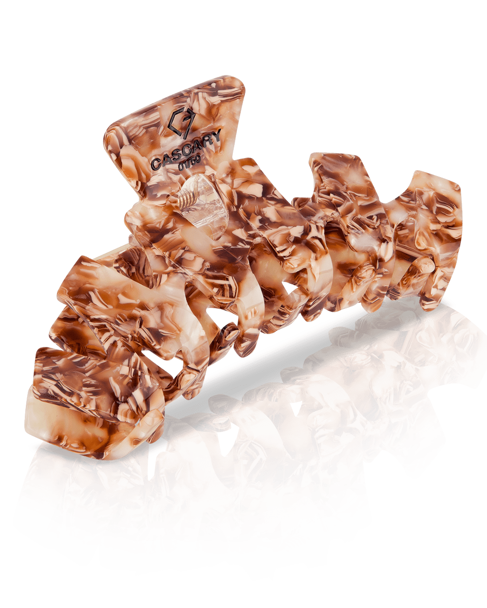 cascary haarklammer choco brown cy hk 009 CASCARY 💎 Haarklammer - Choco Brown - LIMITED 01-50/50