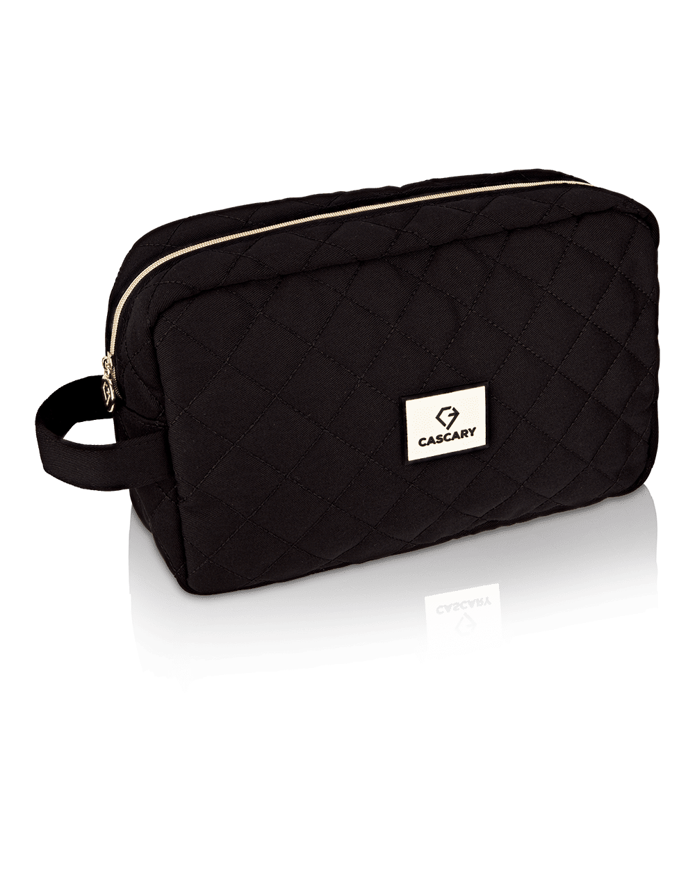 cascary kulturtasche cosmetic travelbag black xl cy bag 002 CASCARY 💎 Kulturtasche Cosmetic Travelbag black - XL