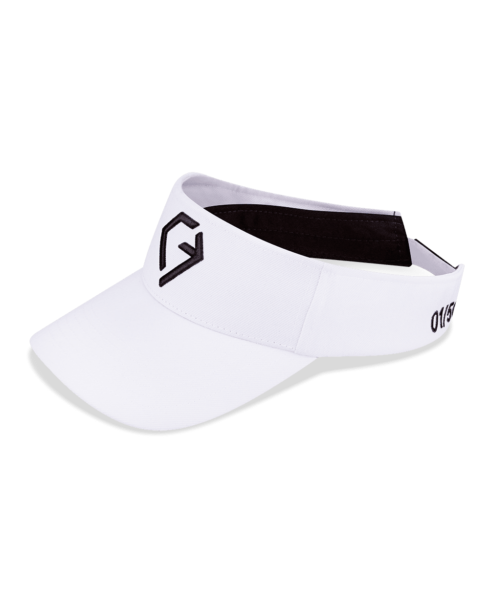 cascary sun visor cap limited 1 50 white cascary sun visor 002 CASCARY Sun Visor Cap - white - LIMITED 01-50/50