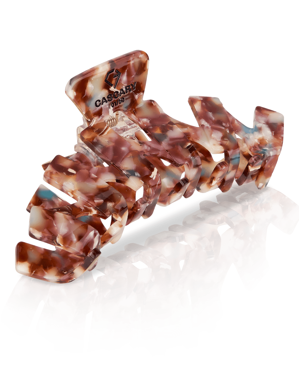 cascary haarklammer fancy brown cy hk 002 CASCARY 💎 Haarklammer - Fancy Brown - LIMITED 01-50/50