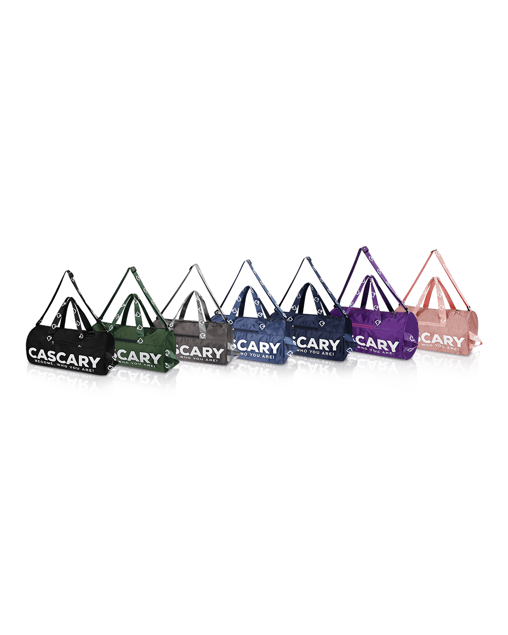 cascary tasche gym bag 50x25cm birdview CASCARY 💎 Tasche Gym Bag - all colors