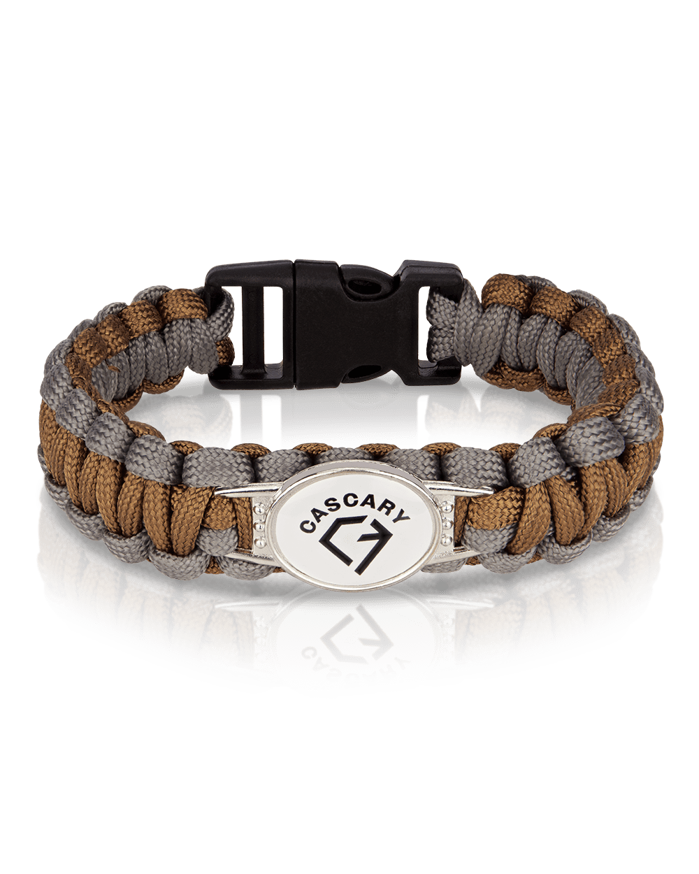 cascary armband heavy brown gray limited 21cm cy hab 012 CASCARY Armband heavy - Brown-Gray - LIMITED 01-50/50