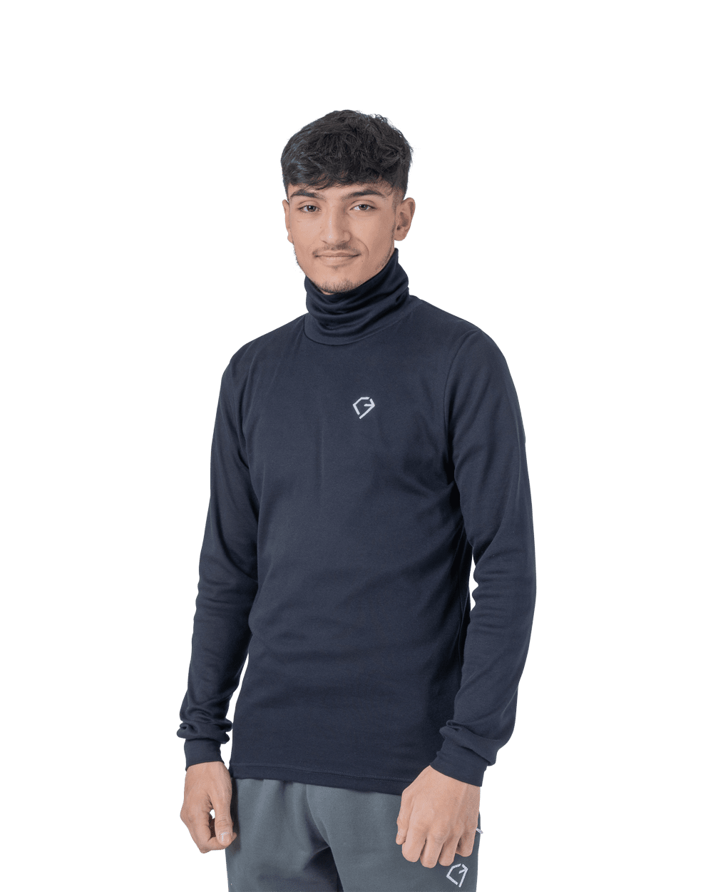Sport rollkragenpullover